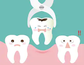 Extractie dinti de lapte